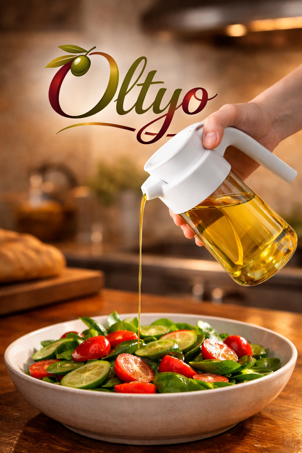 Oltyo™ – Le Spray d’Huile Sans Goutte qui Change ta Cuisine