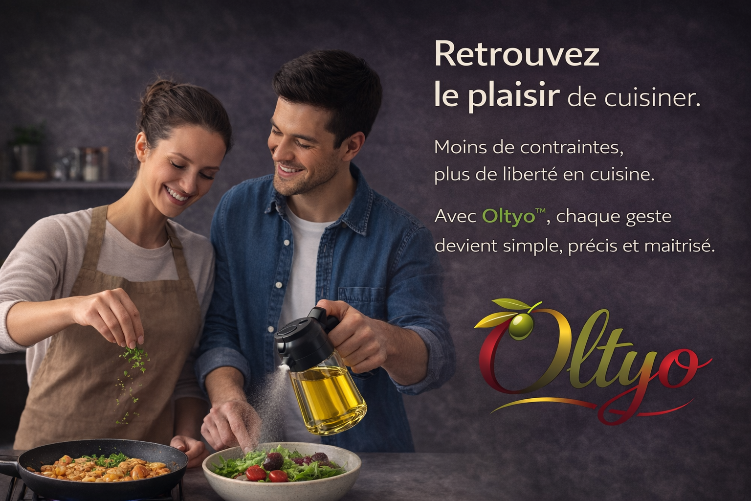 La cuisine, en toute simplicité et complicité